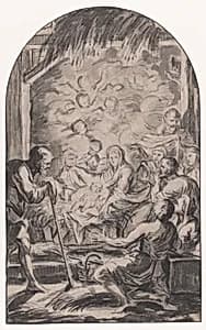 Adoration of the Shepherds by Jan Boeckhorst