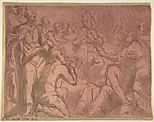 Adoration of the Virgin by Anonymous, Italian, 16th century|Francesco Vecellio