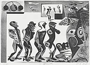 Portrait of Phil Bard|WPA