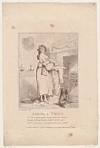 Airing a Shift by William Holland|Thomas Rowlandson
