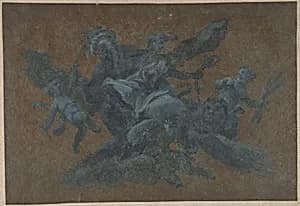Allegorical Figure of Abundance by Giovanni Larciani ("Master of the Kress Landscapes")
