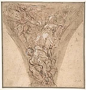 Allegorical Figure of Peace by Carlo Maratti