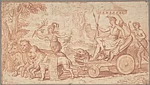 Allegory of America by Louis Licherie de Beurie