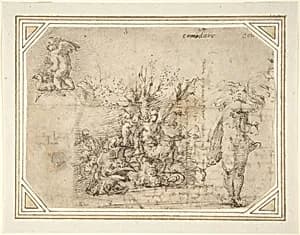Allegory of Peace by Peter Vischer the Younger|Anonymous, German, 16th century|Anonymous, German, 16th century|Anonymous, Italian, 16th century