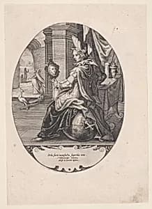 Allegory of Pride by Jacob Leendertsz|Lambert Cornelisz
