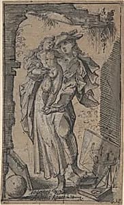 Allegory of Sculpture by Johann Andreas Rauch