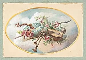 Allegory of the Arts (Music?) by Jules-Edmond-Charles Lachaise|Eugène-Pierre Gourdet
