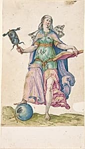 Allegory of Wisdom by Anonymous, Swiss, late 16th to early 17th century