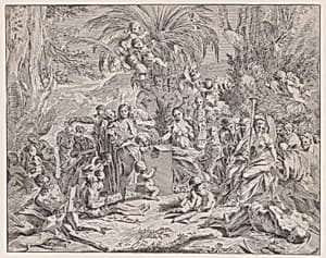 An allegory of painting by François Collignon|Pietro Testa