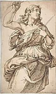 An Angel by Bartolomeo Passarotti (Passerotti)