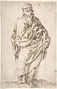 An Apostle Holding a Book by Francisco de Herrera, the Elder
