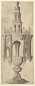 An Architectural Monstrance by Anonymous, French, 16th century