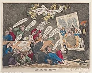 An Irish Howl by Thomas Rowlandson|James Whittle