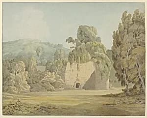 An Ivy Covered Ruin by Francis Towne