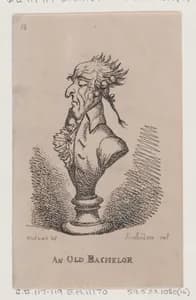 An Old Bachelor by Thomas Rowlandson|George Murgatroyd Woodward