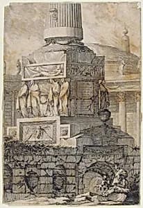 Antique Monuments by Louis François Petit Radel