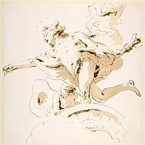 Apollo Standing in His Chariot by Giovanni Battista Tiepolo