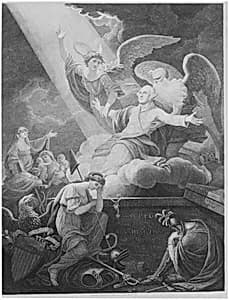 Apotheosis of Washington by John James Barralet|Gilbert Stuart
