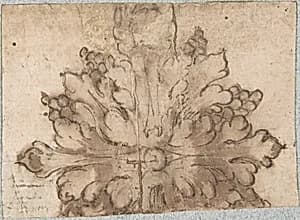 Architectural Detail by Anonymous, Italian, 16th century