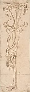 Architectural detail with Female Figures by Anonymous, Italian, 17th century