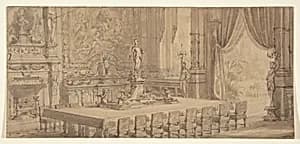 Architectural Interior by Anonymous, French, 19th century