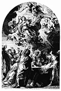 Assumption of the Virgin by Peter Paul Rubens|Paulus Pontius