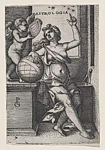 Astrology, from The Liberal Arts by Georg Pencz