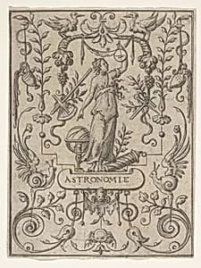 Astronomy (Astronomie) by Etienne Delaune