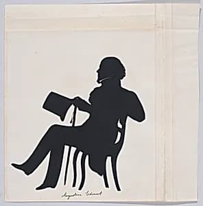 Auguste Edouart Seated