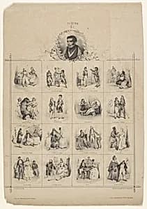 Augustin-Eugène Scribe with Characters by Victor Adam|Lemercier|Charles Tilt|Jte. Bourmancé|Augustin-Eugène Scribe