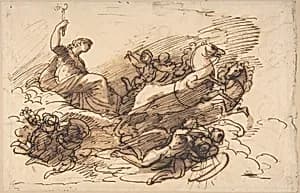 Aurora Riding in Her Chariot by Andrea Appiani