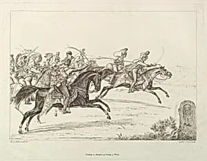 Austrian Lancers by Johann Christoph Erhard|A. Klein