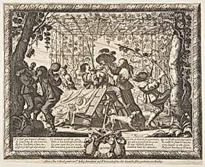 Autumn (L'Automne) by Abraham Bosse|Jean I Leblond