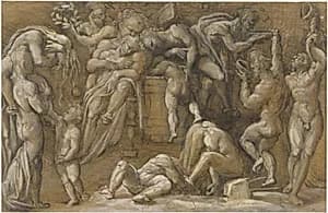 Bacchanalian Scene