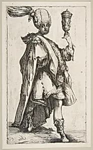 Balthasar, from Three Magi series by Jacques Bellange|Le Blond