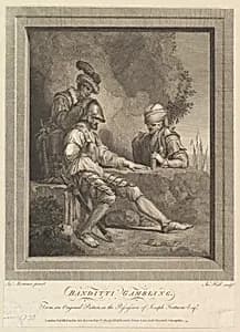 Banditti Gambling by John Hamilton Mortimer|John Hall|John Boydell