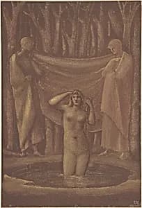 Bath of Venus by Sir Edward Burne-Jones