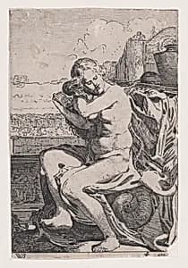 Bathsheba Combing Her Hair by Claes Jansz. Visscher|Willem Pietersz. Buytewech