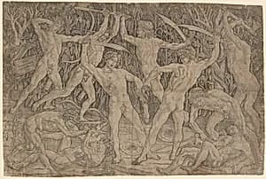 Battle of the Nude Men by Antonio Pollaiuolo