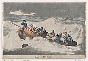 Bay of Biscay by Thomas Rowlandson|William Rowlandson