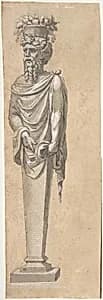 Bearded Male Term Looking Left