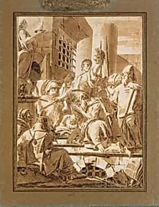 Beheading of Two Male Saints by Giovanni Battista Tiepolo