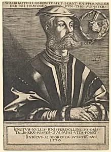 Bernt Knipperdolling by Heinrich Aldegrever