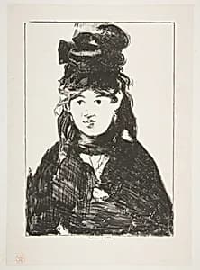 Berthe Morisot (in Black)