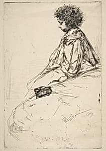 Bibi Lalouette by James McNeill Whistler