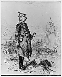 Bismarck and Liberty by Thomas Nast