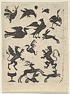 Blackwork Design with Fifteen Motifs by Jonas Bentzen