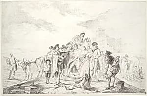 Blind Guitarist by Goya (Francisco de Goya y Lucientes)