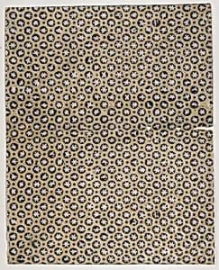 Book cover with overall star pattern by Anonymous