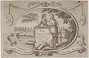 Book Label for Hay, Engraver by Anonymous, British, 18th century